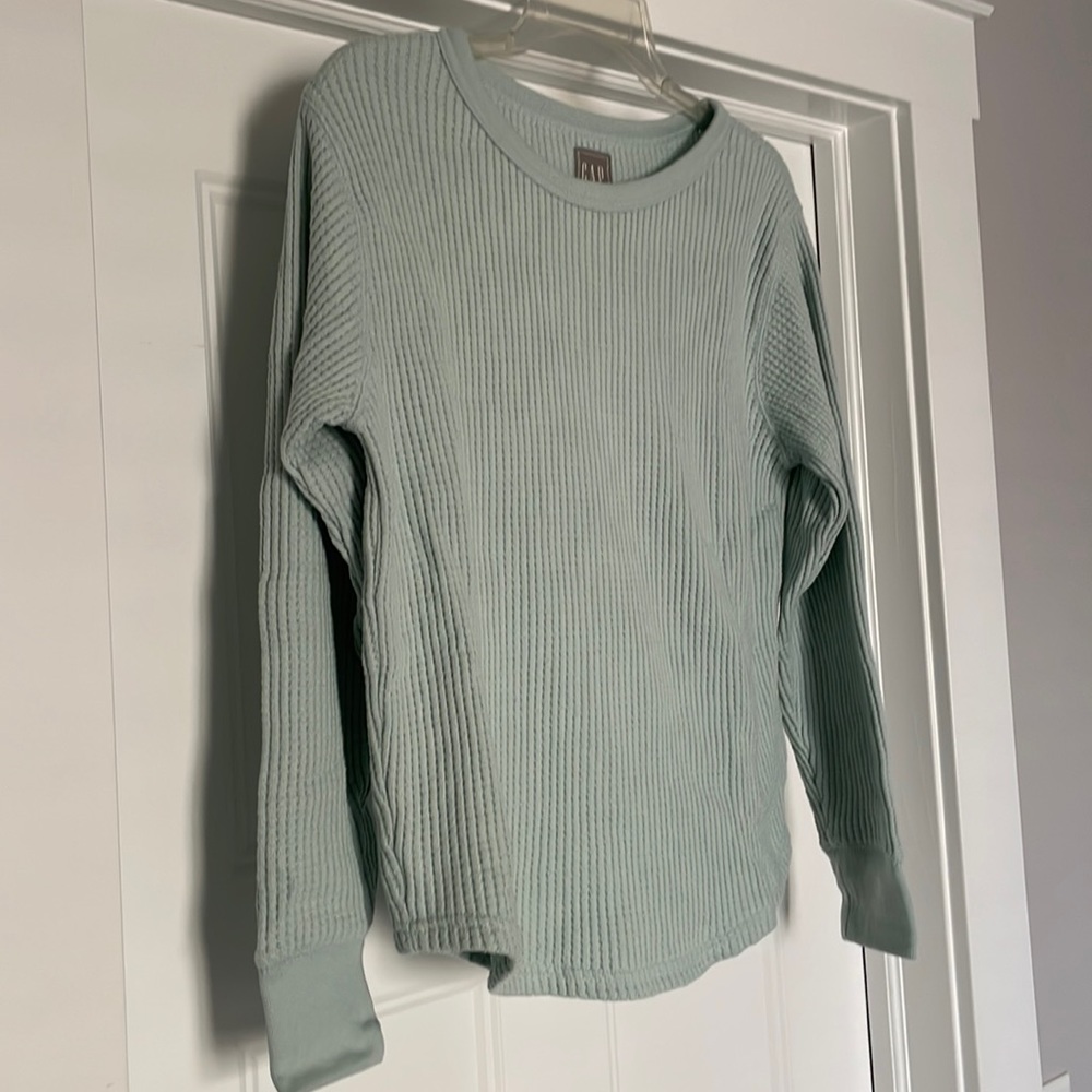 Thermal Knit Sweatshirt